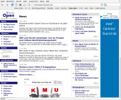 Screenshot heise open