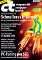 Titelbild der c't-Ausgabe 9/2011